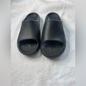 Crocs Slides Mellow Recovery Unisex Adults Black Slip On Size Men 9 Women 11